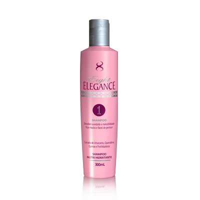 Shampoo Nutri Hidratante nº1 - Eight Elegance - 300mL